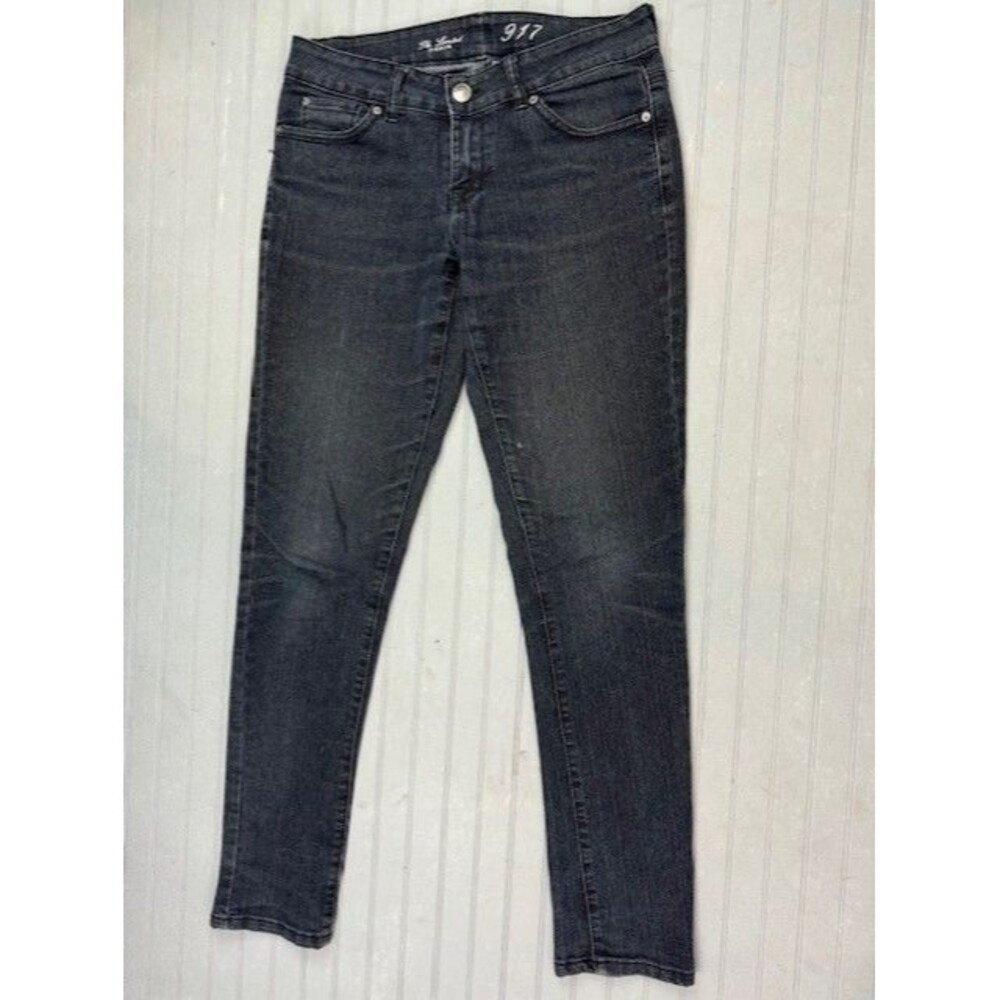The Limited 917 Size 8 Womens Jeans Skinny Low Rise Stretch Dark Wash
